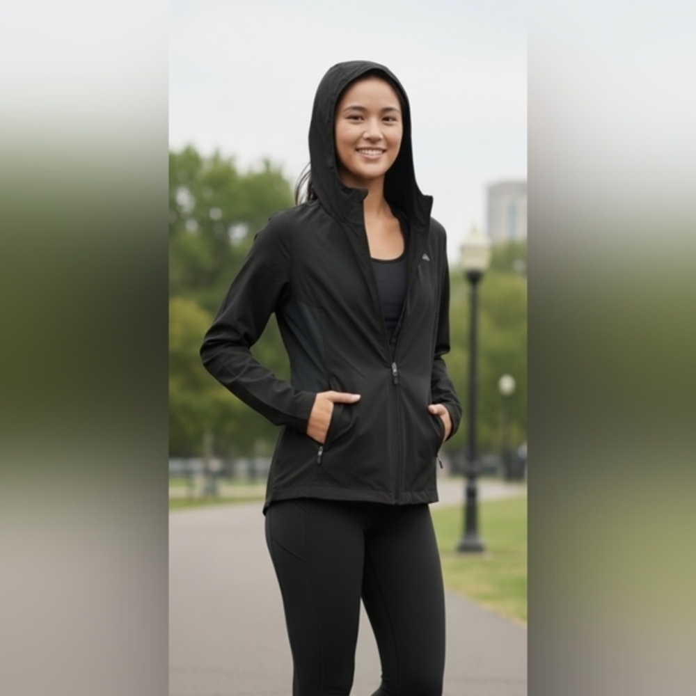 Mondetta Outdoor Project Black Yoga Thin Shirt Size Medium